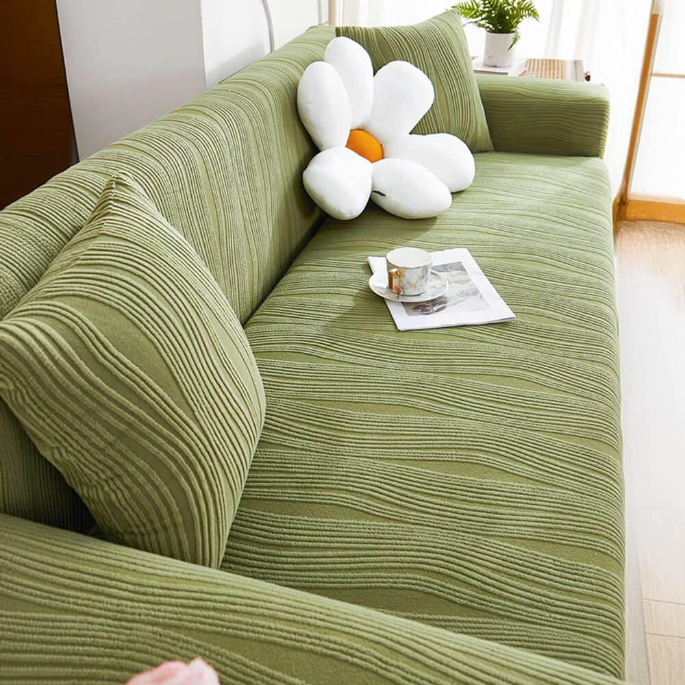 Jacquard Stretch Full-Cover Anti-scratch Couch Cover - Holidayae