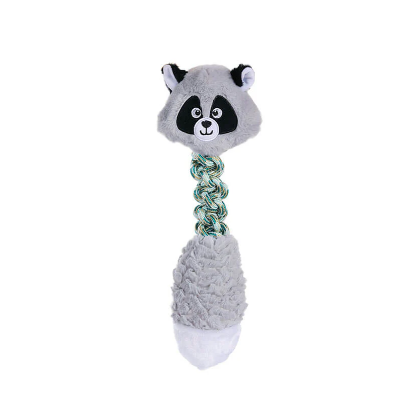 Rope Squeaky Dog Interactive Toy - Animal Series - Holidayae
