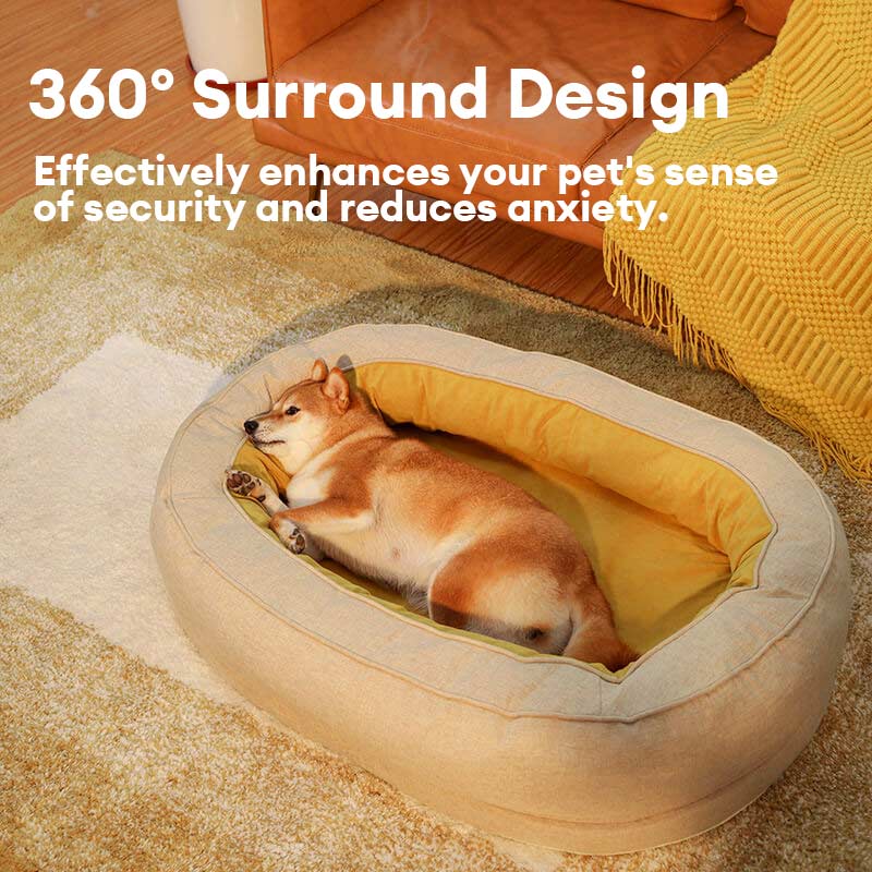 Donut Orthopedic Dog Bed - Holidayae