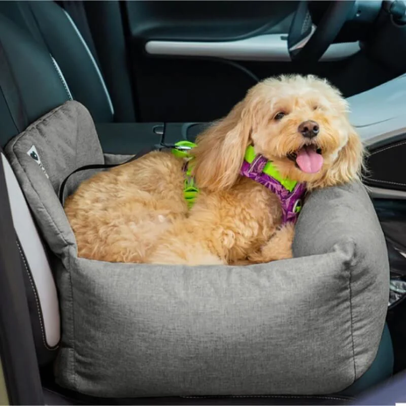 Travel Bolster Full Durable Washable Dog Car Back Seat Bed - Holidayae