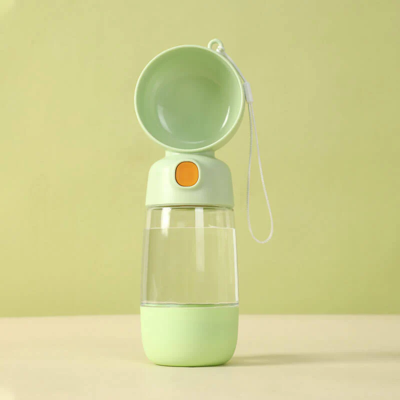 2 in 1 Portable Outdoor Dog Water Bottle - Holidayae