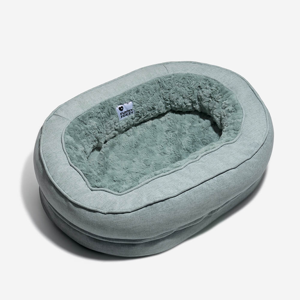 Donut Fluffy Orthopedic Dog Bed - Holidayae