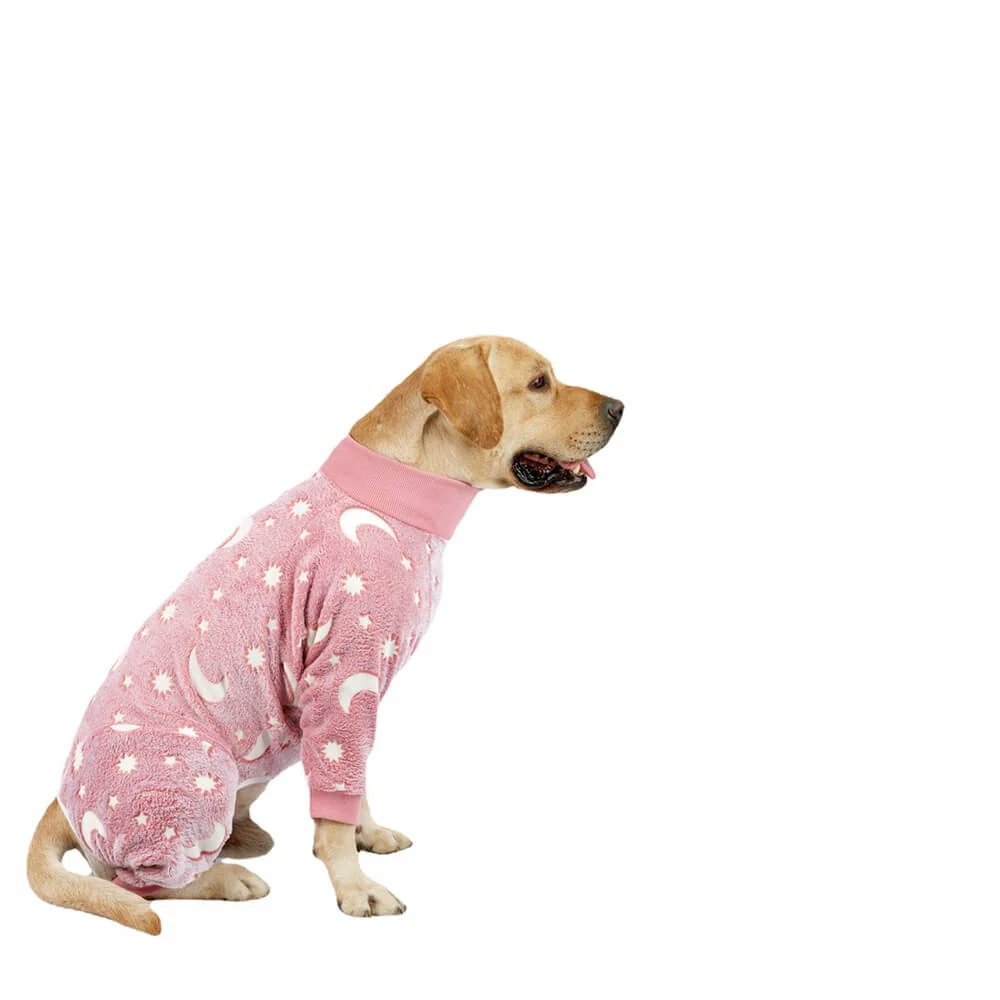 Soft and Cozy Moon & Stars Dog Pajamas - Perfect for Year-Round Comfort - Holidayae