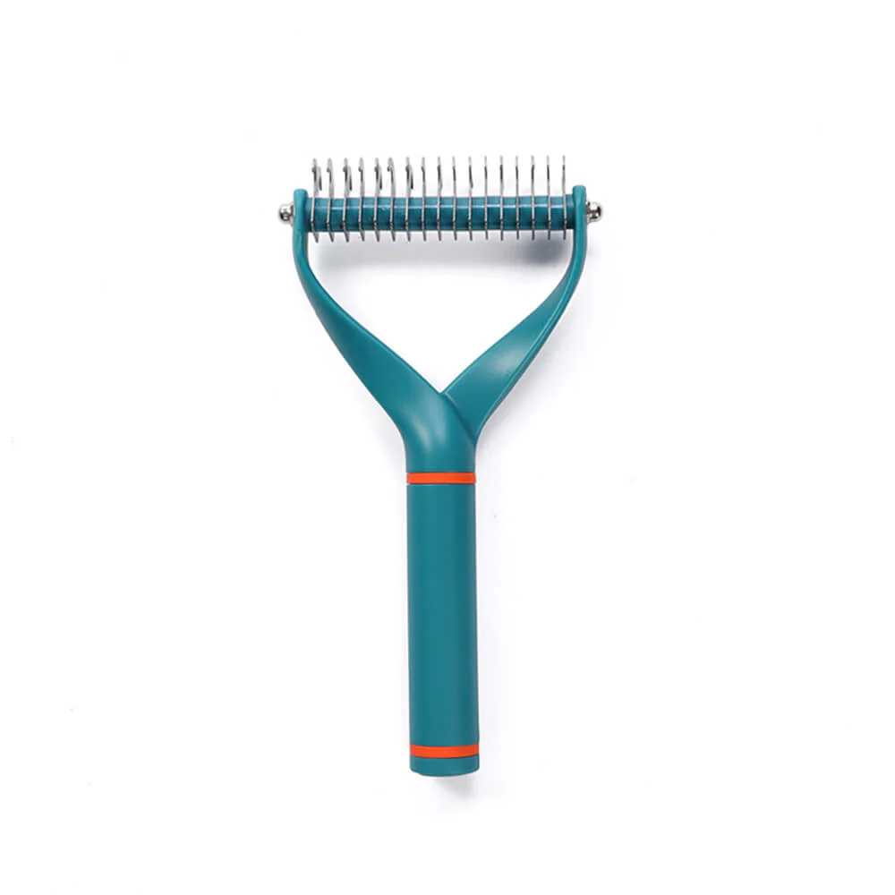 Pet Safe Dematting Comb Rake - Double Sided Blades - Holidayae