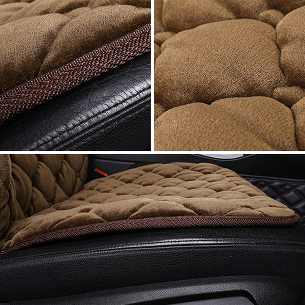 Luxury Plush Warm Thicken Car Seat Cushion - Holidayae