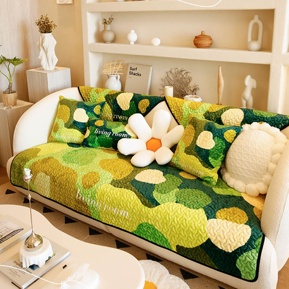 Super Soft Floral Anti-scratch Furniture Protector Couch Cover - Holidayae