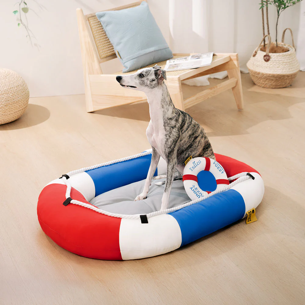 Summer Cooling Waterproof Boat-Shaped Pet Bed or Pillow  C Chill Raft - Holidayae