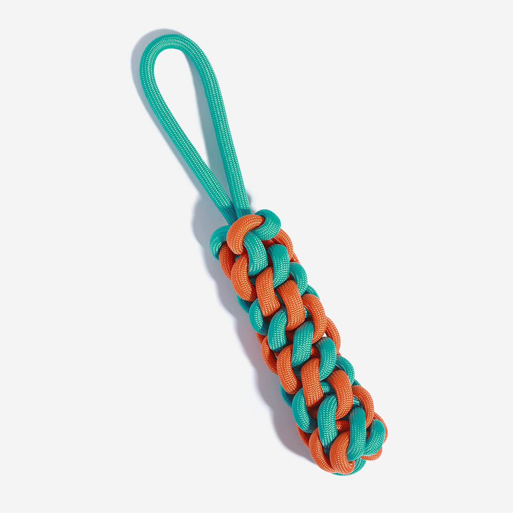Braided Rope Stick Tug Dog Toy - Color Clash - Holidayae