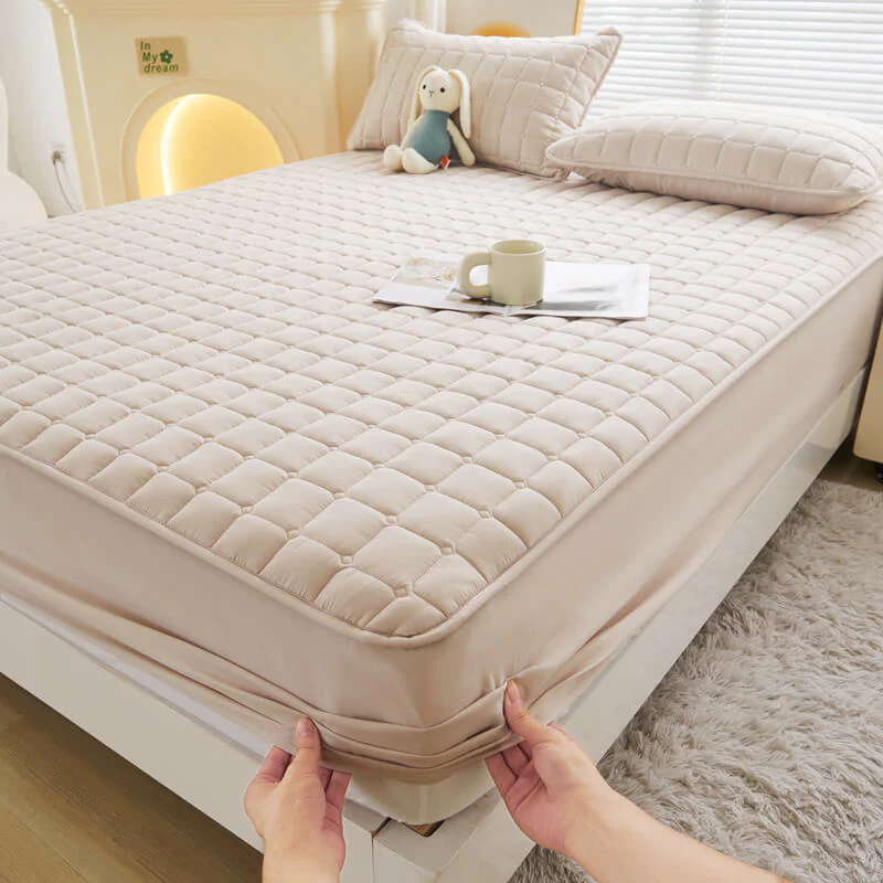 Comfort Encased Waterproof Fitted Sheet Mattress Cover - Holidayae