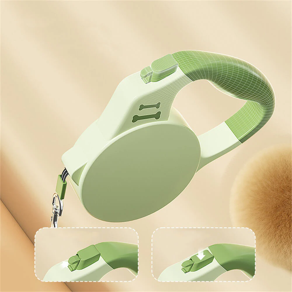 Handheld Automatic Retractable Pet Leash for Small and Medium-Sized Dogs - Holidayae