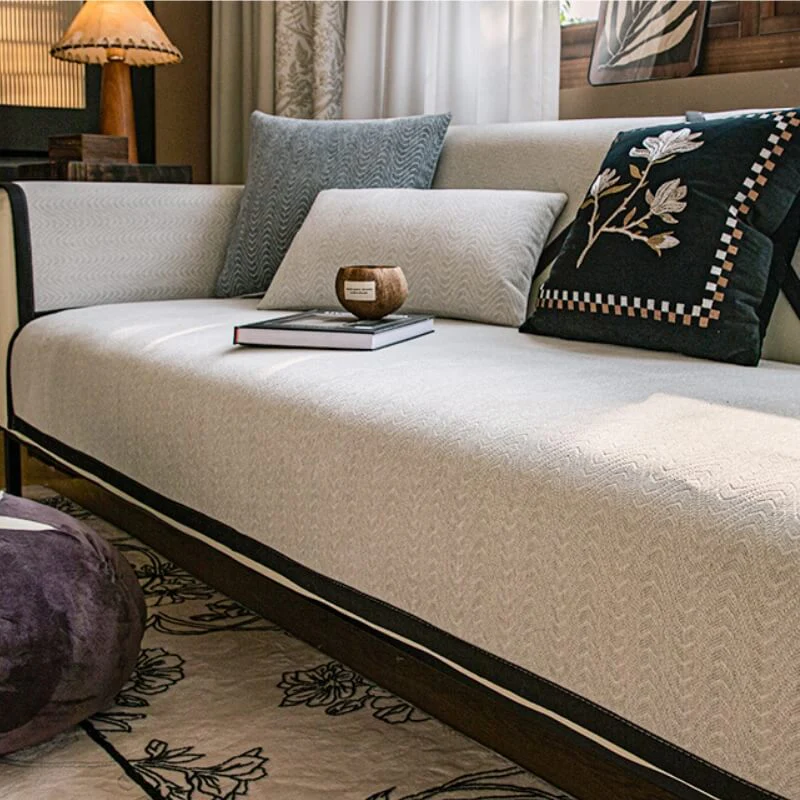 Chenille French Elegance Anti-Scratch Sofa Protector Couch Cover - Holidayae