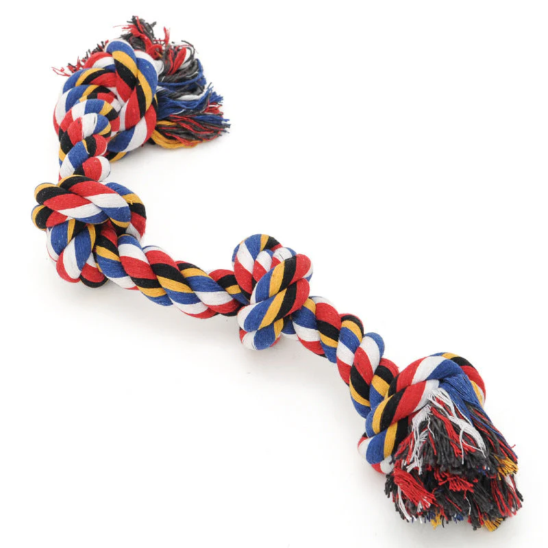 Rope Knot Tug Dog Interactive Toy - Holidayae